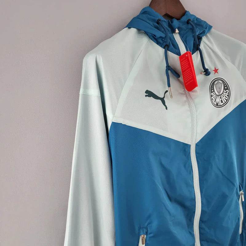 Corta-vento Palmeiras Puma - Azul+Cinza