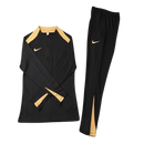 Conjunto Inverno Nike - Preto com Dourado