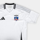 Camisa Colo-Colo Home 25/26 s/n Torcedor Adidas Masculina - Branco+Preto
