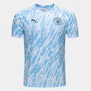 Camisa Manchester City Prematch 25/26 Puma Masculina - Azul