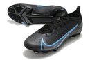 Chuteira Campo Nike Mercurial Vapor 14 Elite FG Black/Blue - Low