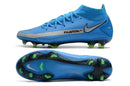 Chuteira Campo Nike Phantom GT Elite Dynamic Fit FG Blue - Cano Alto