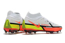 Chuteira Campo Nike Phantom GT2 Elite FG White - Cano Alto