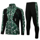 Conjunto Inverno Manchester City Preta e Verde Puma - Com Fecho