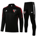 Conjunto Inverno São Paulo Preto Adidas - Com Ziper