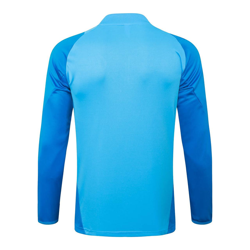 Conjunto Inverno do Flamengo Adidas - Azul Claro